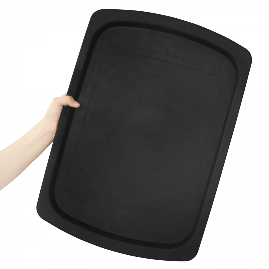 Food plate (black)