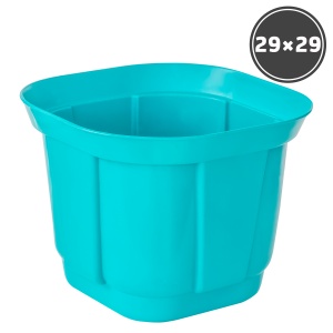 Flower pots Quadratic flower pot (29 sm)