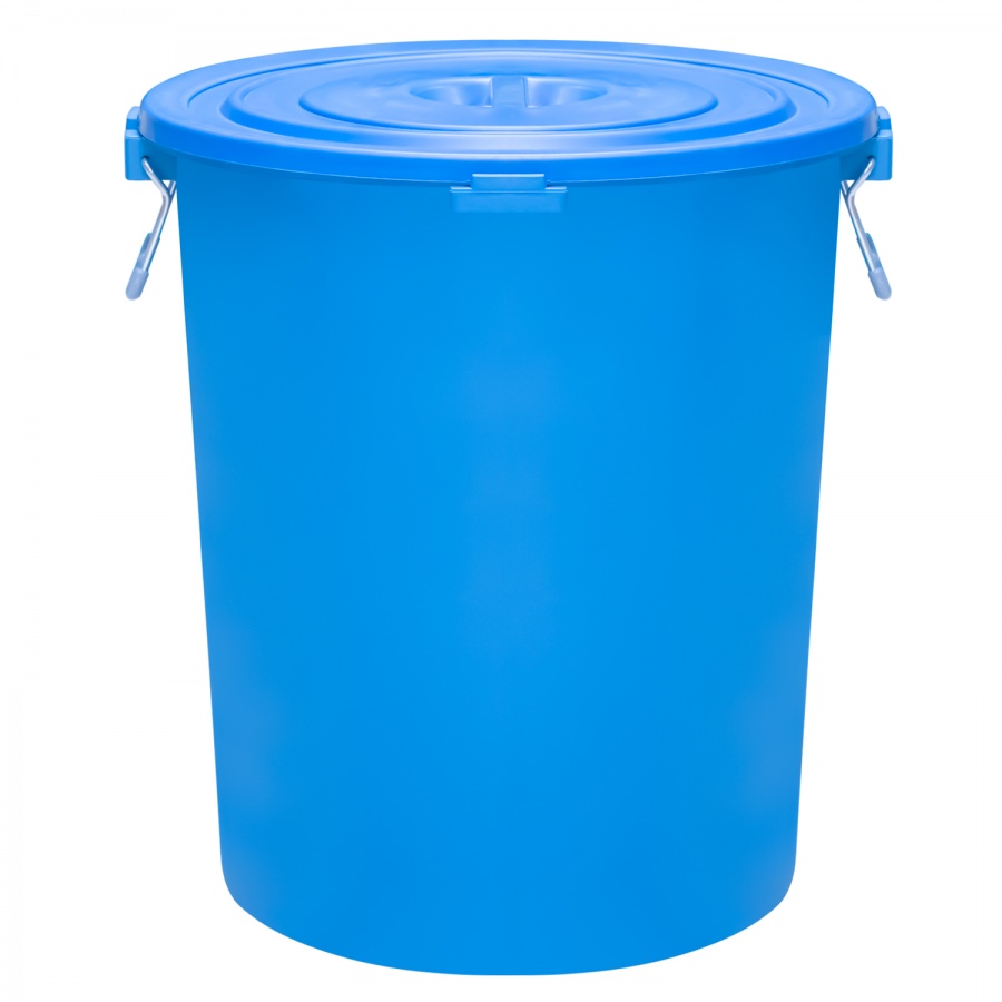 Garbage can with lid, color (90 l.)