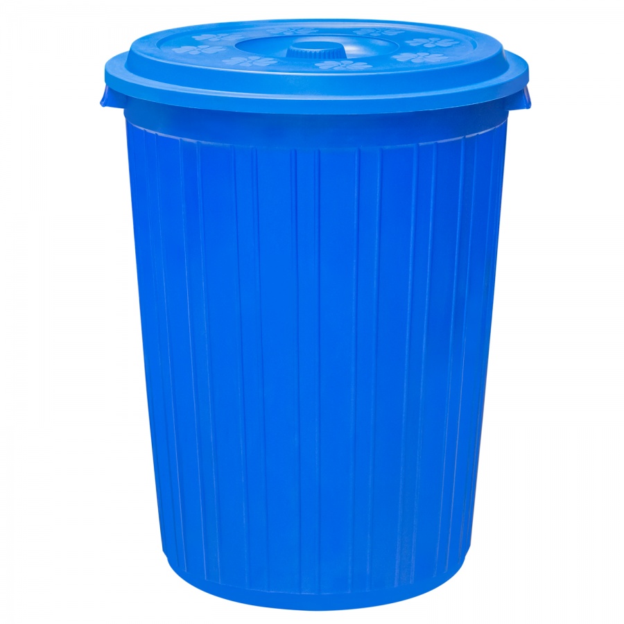 Garbage can with lid, color (75 l.)