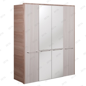 Wardrobes Wardrobe 4 doors with a mirror 