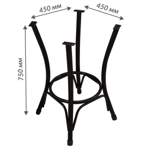 Accessories for furniture The frame of the table 