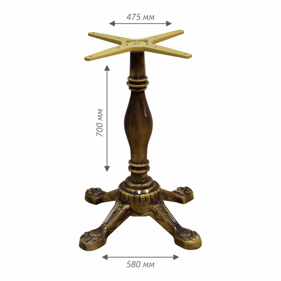 Table leg Aslan single bambu (Turkey)