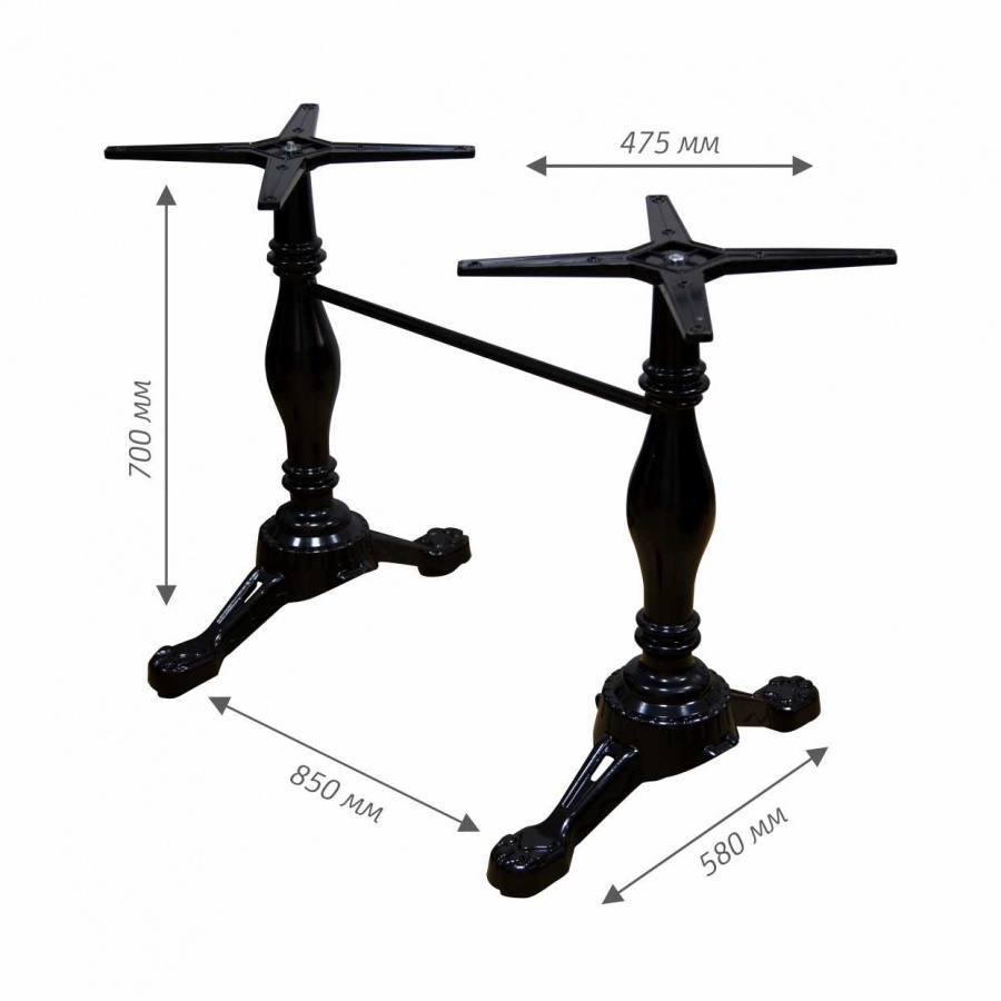 Table leg Aslan Double (Turkey)