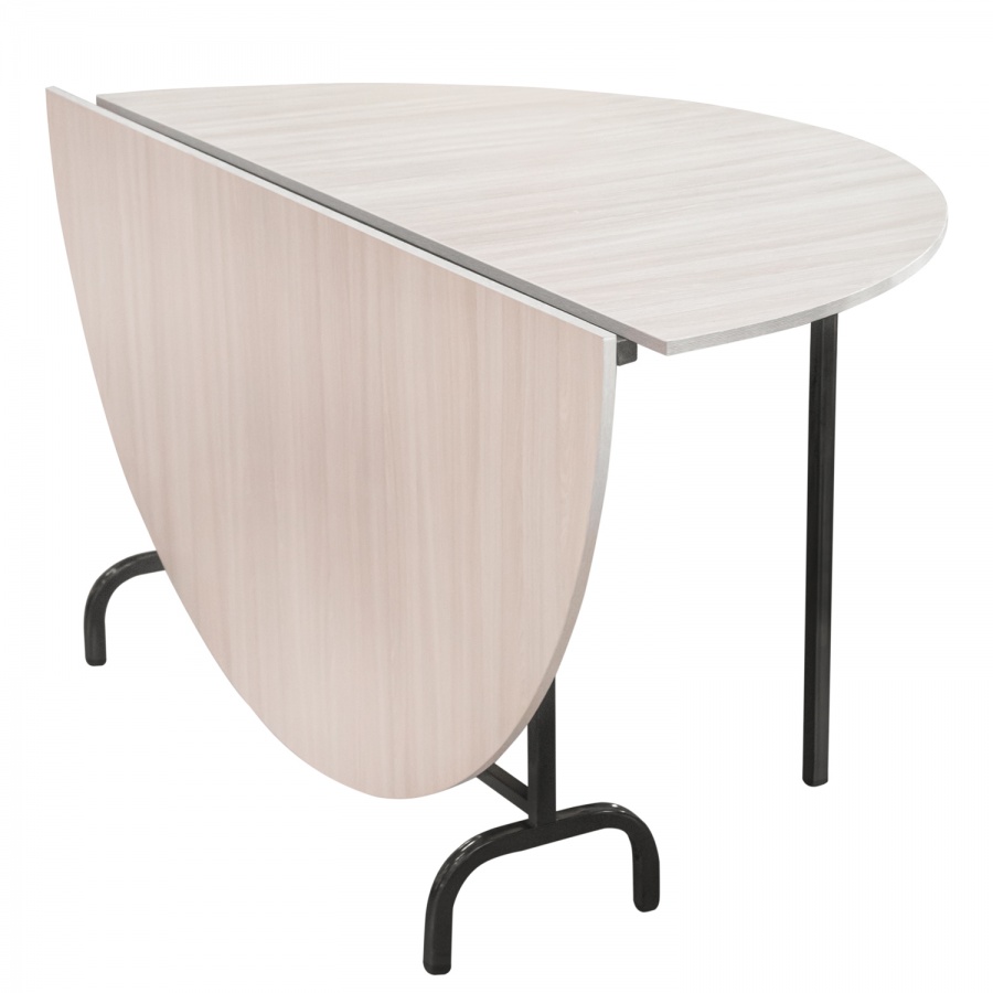 Table with foldable legs (d 1500)