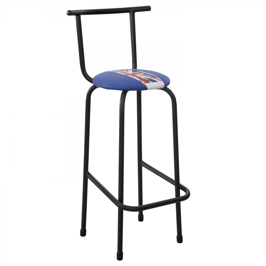 Bar stool Jolly (with backrest)