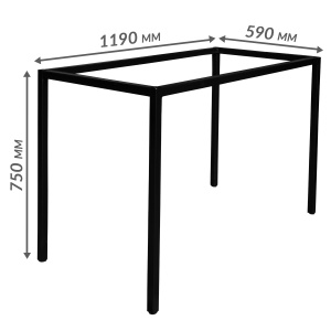 Frames The frame of the table 