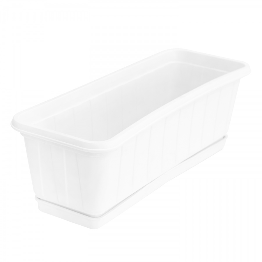 Rectangular pot with stand (53 sm)