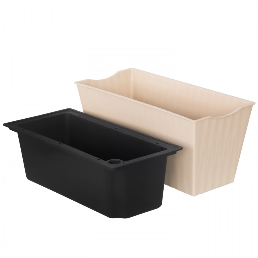 Кашпо для цветов Блум цветное (среднее)