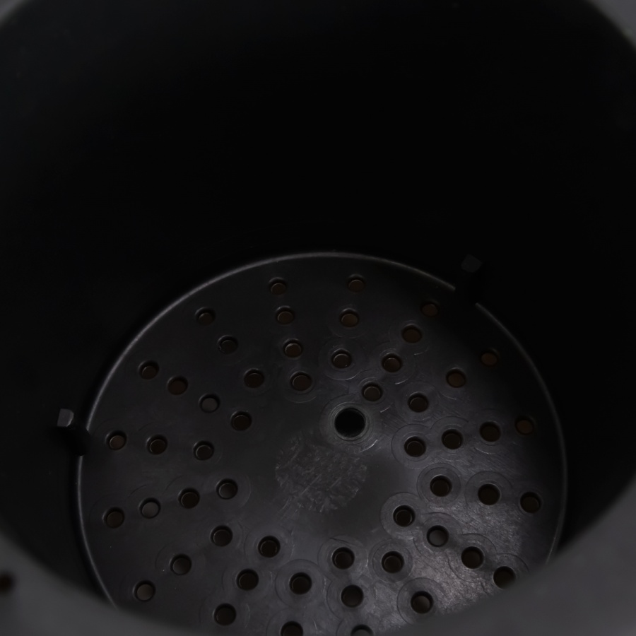 Гүл өсіретін құмыра Блум ақ (дөңгелек)