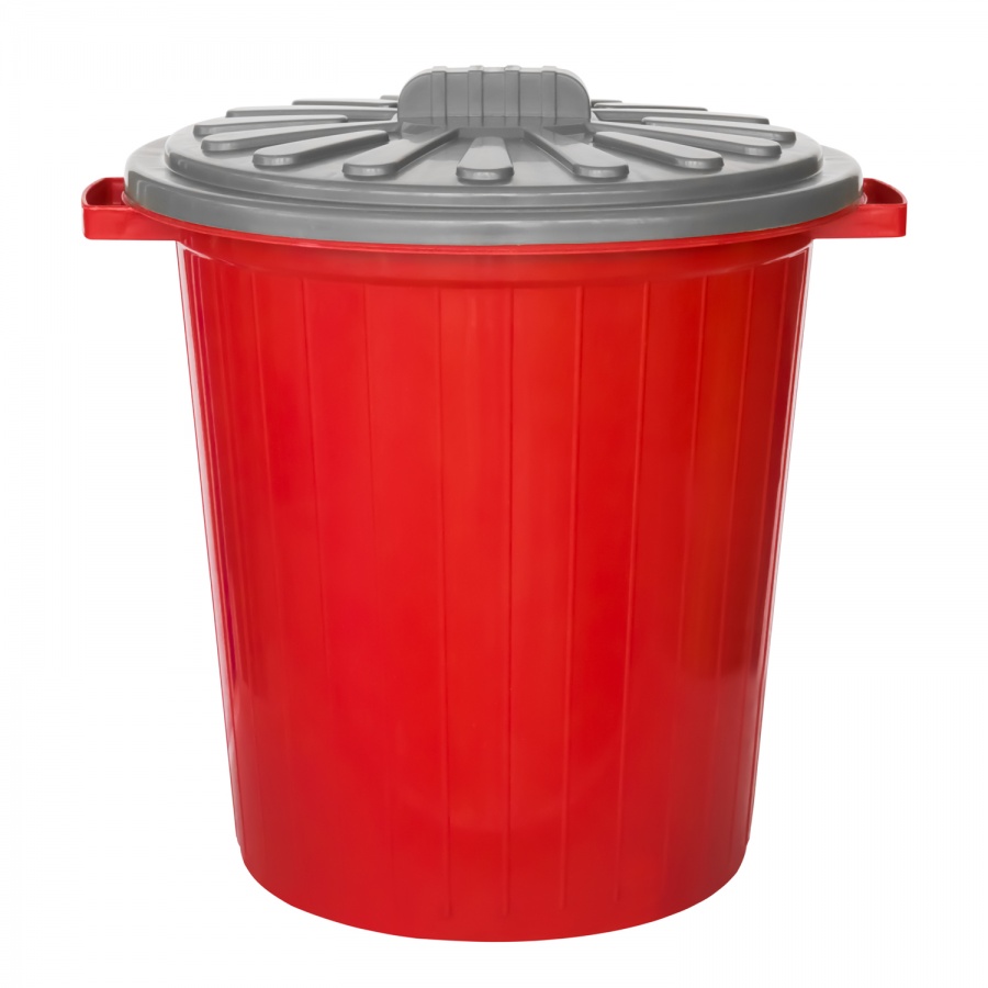 Garbage can with lid, color (35 l.)