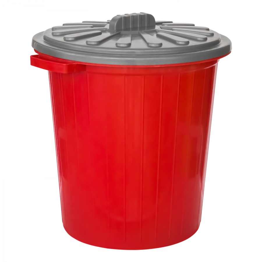 Garbage can with lid, color (35 l.)
